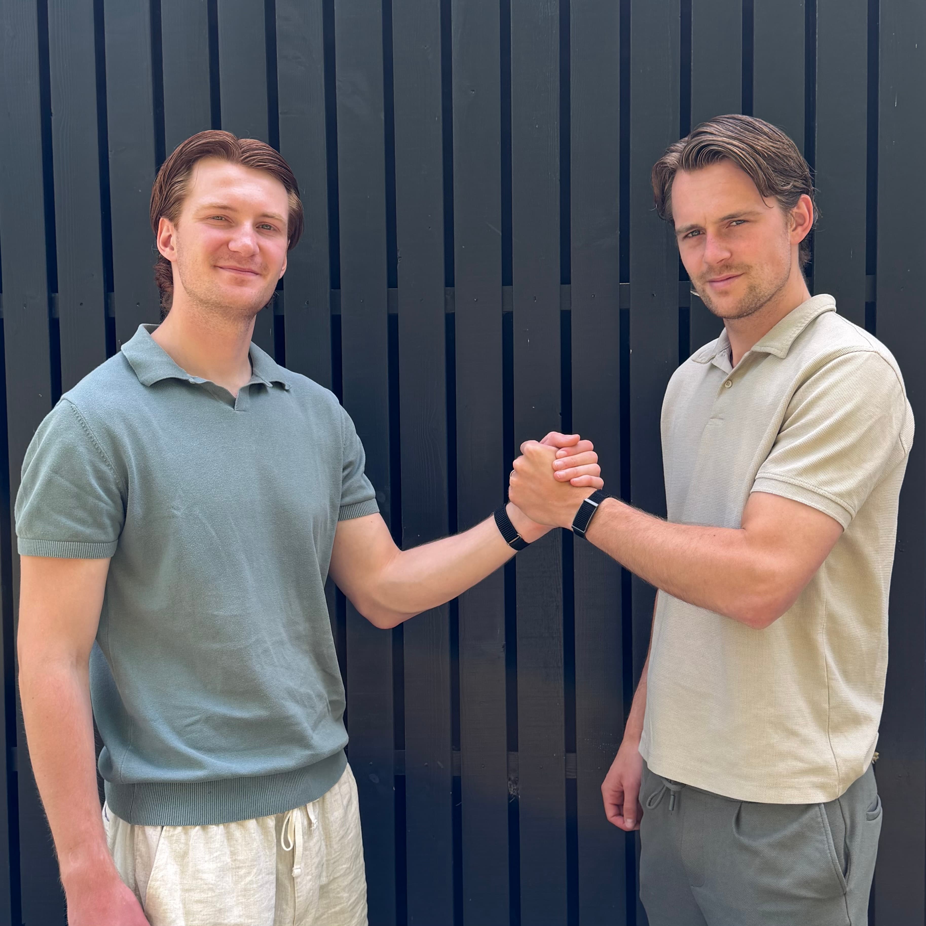 Jaap en Sjoerd Gulikers samen als oprichters van FysioBoost